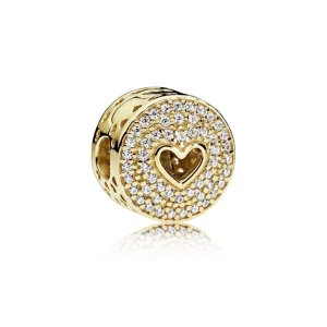 (bild till) Pandora Berlock Hjärtat av Lyx - 757557Cz