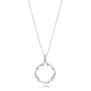 (bild till) Pandora Halsband Skärvor av Glitter - 397546Cz-45