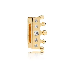 (bild till) Pandora Reflexions Crown Shine Clip Berlock 767599CZ