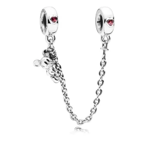 (bild till) Disney, PANDORA Climbing Mickey Säkerhetskedja 797173CZR