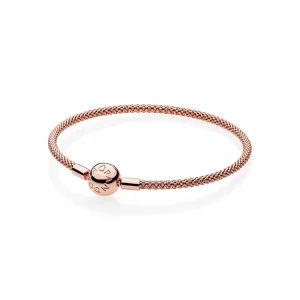 (bild till) Moments PANDORA Rose Mesharmband 586543