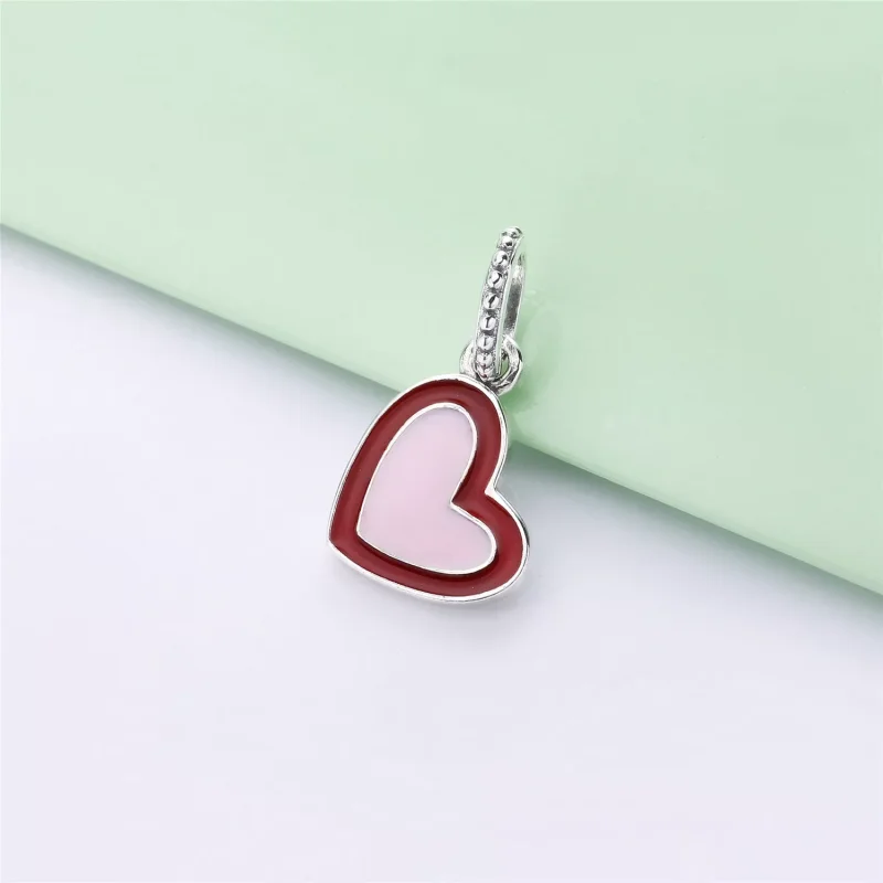 (bild till) PANDORA Asymmetric Heart of Love Berlock 797820ENMX - View 2