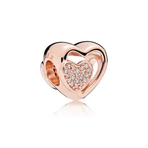 (bild till) Pandora Berlock Förenade 14 Karat Roséguld - 781806Cz