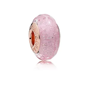 (bild till) Pandora Berlock Rosa Skimrande 14 Karat Roséguld - 781650