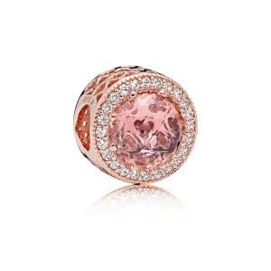 (bild till) Pandora Berlock Strålande Hjärtan 14 Karat Roséguld - 781725Nbp