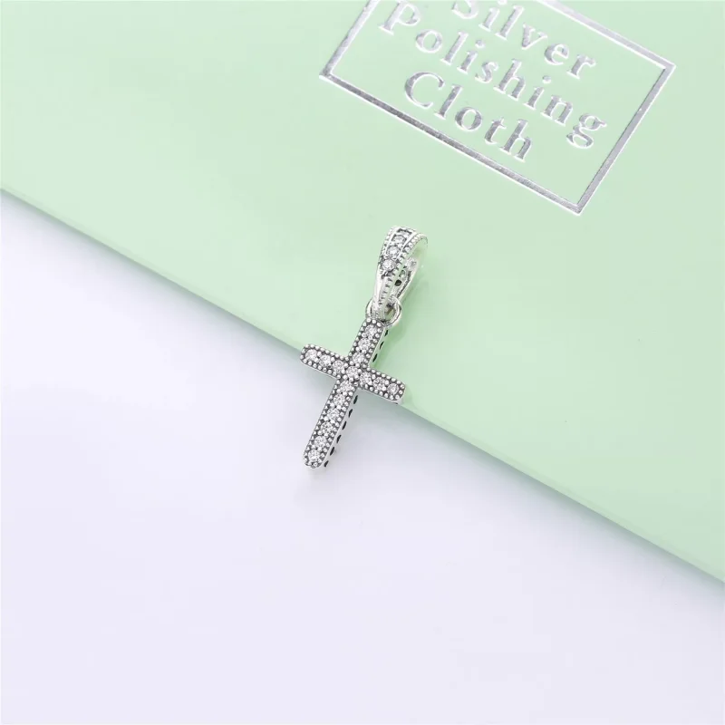 (bild till) PANDORA Classic Cross Hängsmycke 397571CZ - View 2