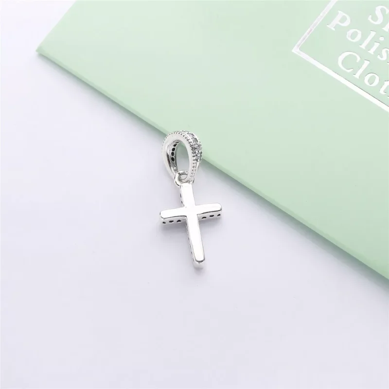 (bild till) PANDORA Classic Cross Hängsmycke 397571CZ - View 4