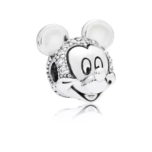 (bild till) PANDORA Disney Mickey Mouse Pavé Klämstopp 797495CZ