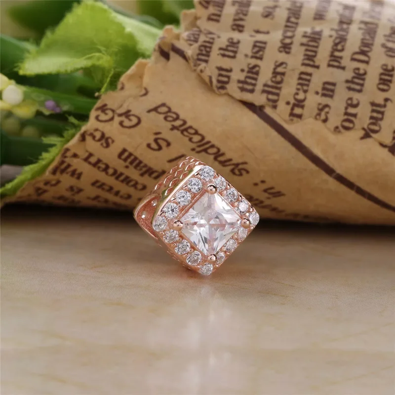 (bild till) PANDORA Geometrisk utstrålning Berlock 786206CZ - View 2