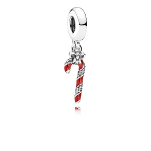 (bild till) Pandora Hängberlock Mousserande Candy Cane - 796382En39