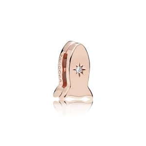 (bild till) Pandora Klämstopp Pandora Reflexions ™ Space Rocket 14 Karat Roséguld - 787566Cz