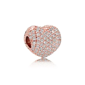 (bild till) PANDORA Pavé Open My Heart Klämstopp 781427CZ
