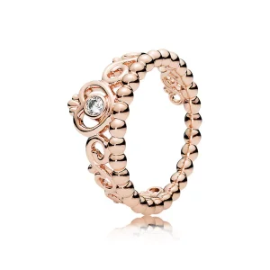 (bild till) PANDORA Princess Tiara Crown Ring 180880CZ