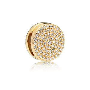 (bild till) Pandora Reflexions Dazzling Elegance Shine Clip Berlock 767583CZ