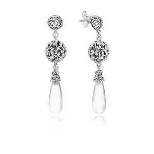 (bild till) Pandora Örhängen Regal Droppar - 297686Cz
