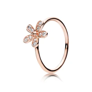 (bild till) Pandora Ring Bländande Tusensköna 14 Karat Roséguld - 180932Cz