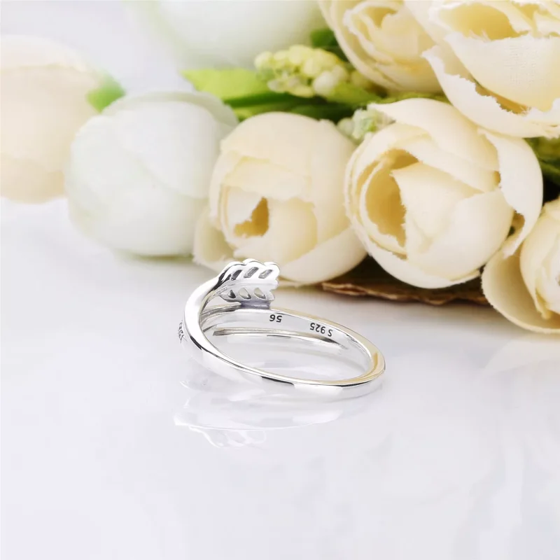 (bild till) PANDORA Sparkling Arrow Ring 197830CZ - View 4