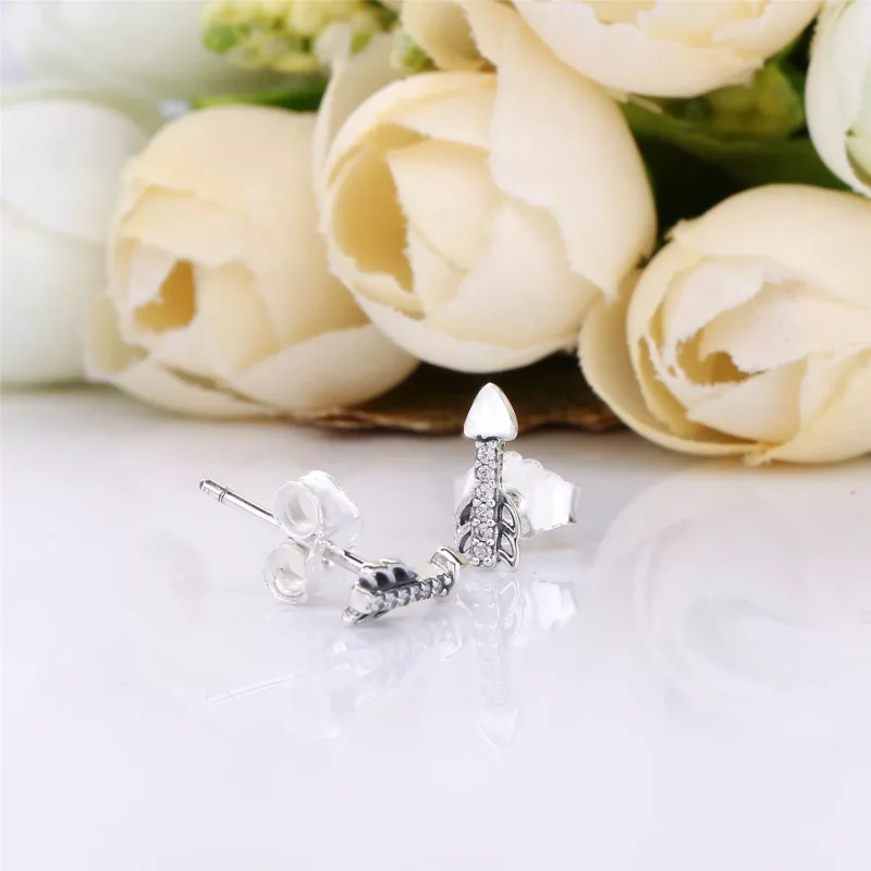 (bild till) PANDORA Sparkling Arrows Stiftörhängen 297828CZ - View 4