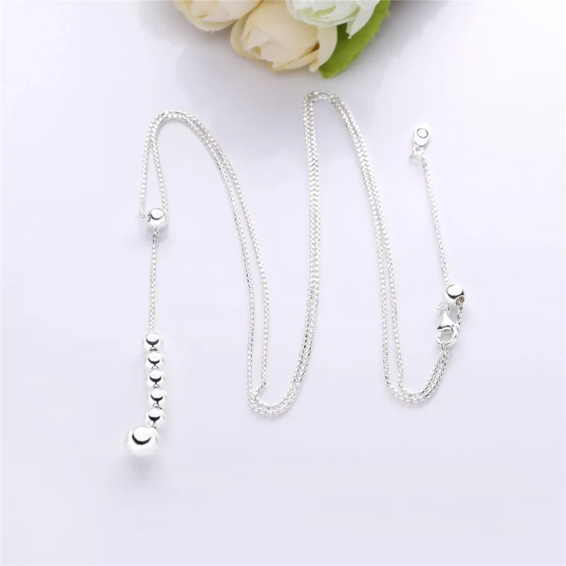 (bild till) PANDORA String of Beads Halsband 397750 - View 4