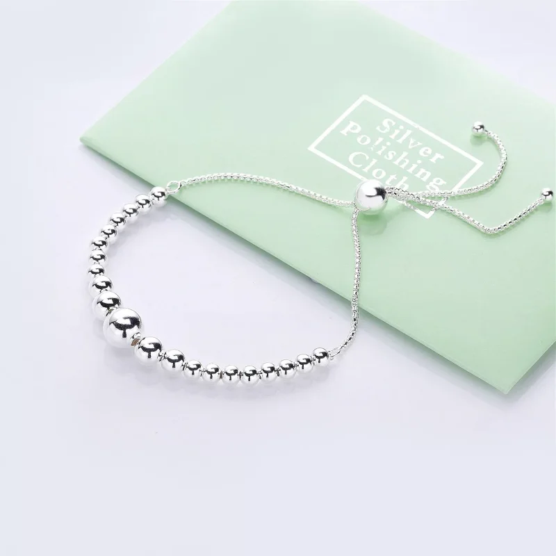 (bild till) PANDORA String of Beads Sliding Armband 597749 - View 2