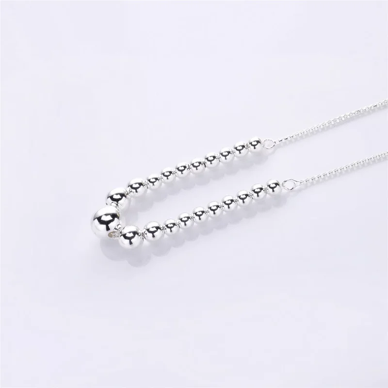 (bild till) PANDORA String of Beads Sliding Armband 597749 - View 3