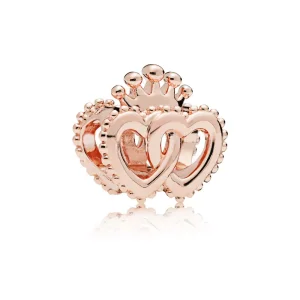 (bild till) PANDORA United Regal Hearts Berlock 787670