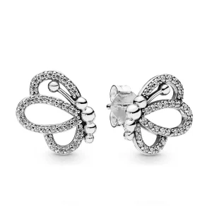 (bild till) PANDORA Butterfly Outlines Örhängen 297912CZ