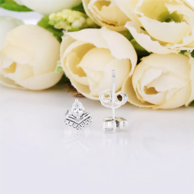 (bild till) PANDORA Classic Wishes Stiftörhängen 297787CZ - View 5