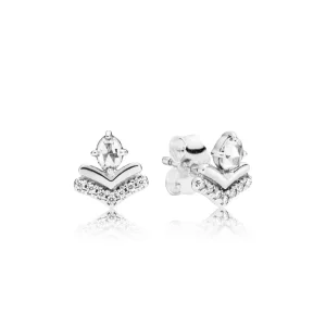 (bild till) PANDORA Classic Wishes Stiftörhängen 297787CZ