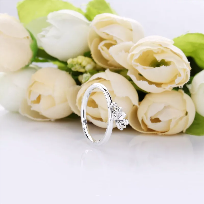 (bild till) PANDORA Dangling Clover Ring 197938 - View 2