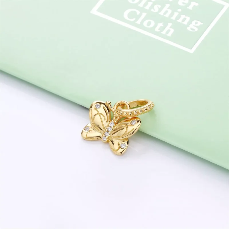 (bild till) PANDORA Decorative Butterfly Hängsmycke Hängberlock 367962CZ - View 2