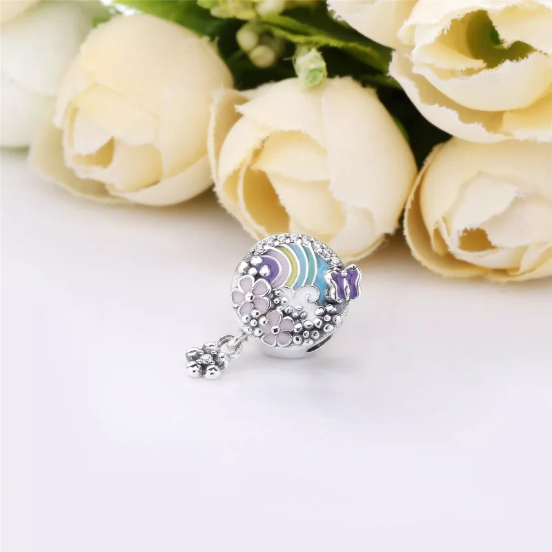 (bild till) PANDORA Flower Colour Story Berlock Hängberlock 797999ENMX - View 2