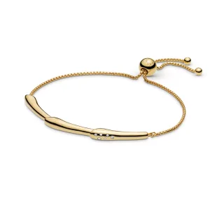 (bild till) PANDORA Flower Stem Sliding Armband 567917CZ