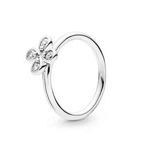 (bild till) PANDORA Four-Petal Flower Ring 197967CZ