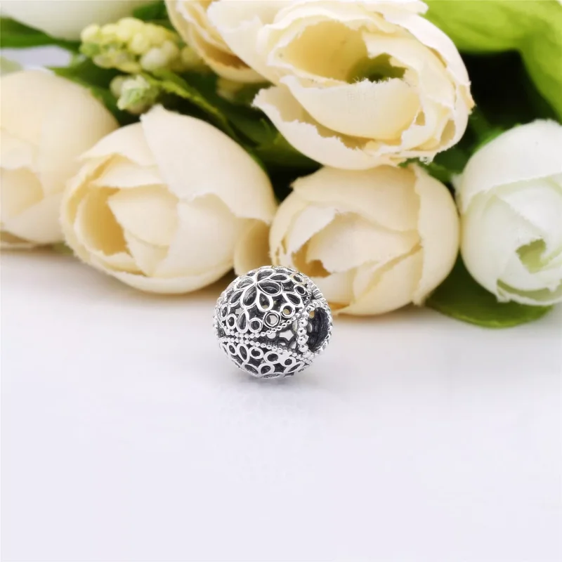 (bild till) PANDORA Genombrutna blomma Berlock 797853 - View 3