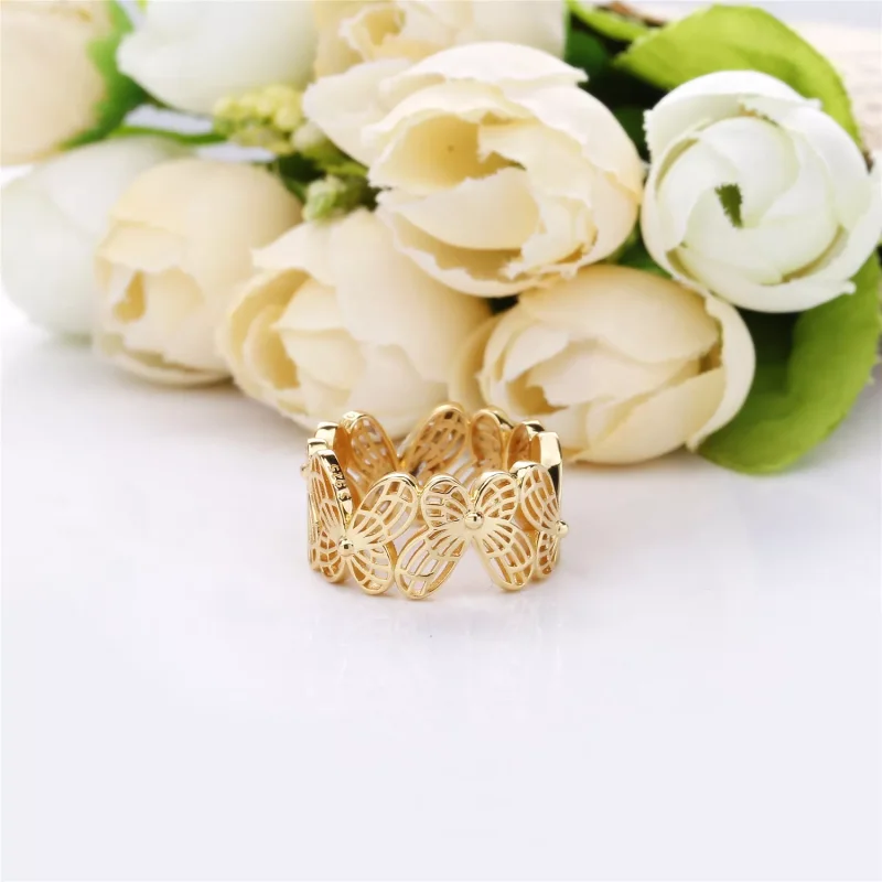 (bild till) Pandora Ring Openwork Fjärilar - 167947 - View 3