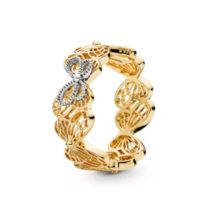 (bild till) Pandora Ring Openwork Fjärilar - 167947