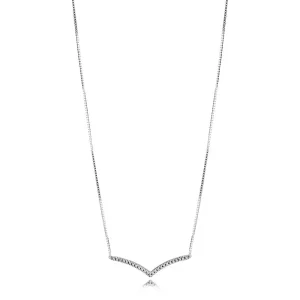 (bild till) PANDORA Shimmering Wish Halsband 397802CZ