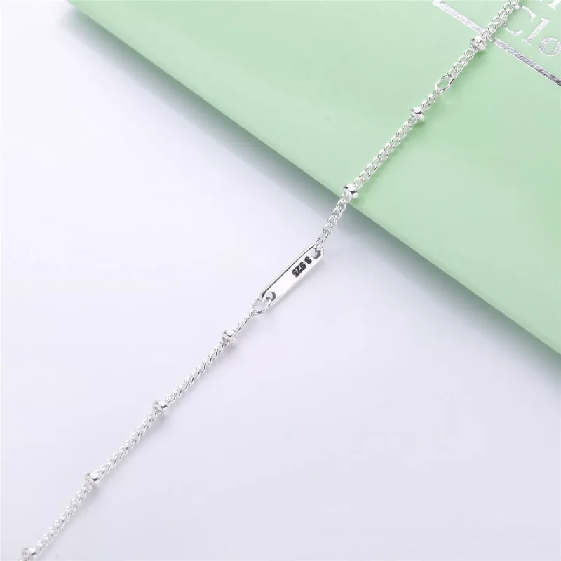 (bild till) PANDORA Sparkling Arrow Halsband 397795CZ - View 3