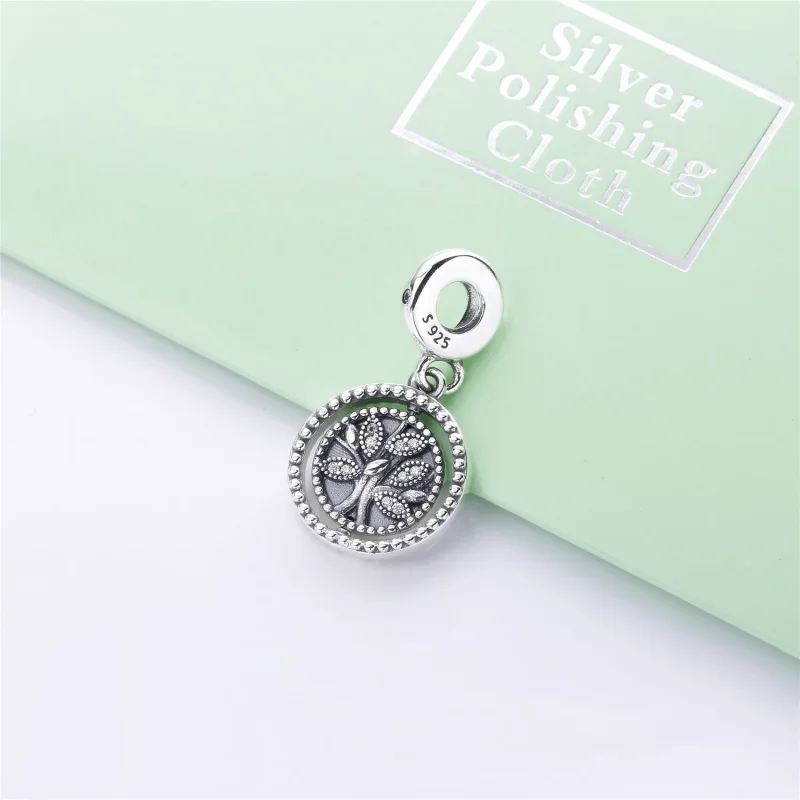 (bild till) Spinning PANDORA Tree of Life Hängberlock 797786CZ - View 2
