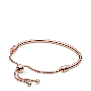 (bild till) Moments Pandora Rose Sliding Armband 587953CZ
