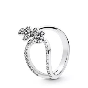 (bild till) PANDORA Bedazzling Butterflies Ring 197920CZ