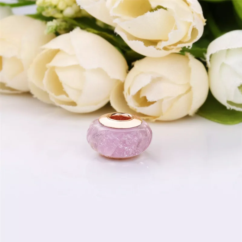 (bild till) Pandora Berlock Glittrande Spår 14 Karat Roséguld - 788107 - View 4