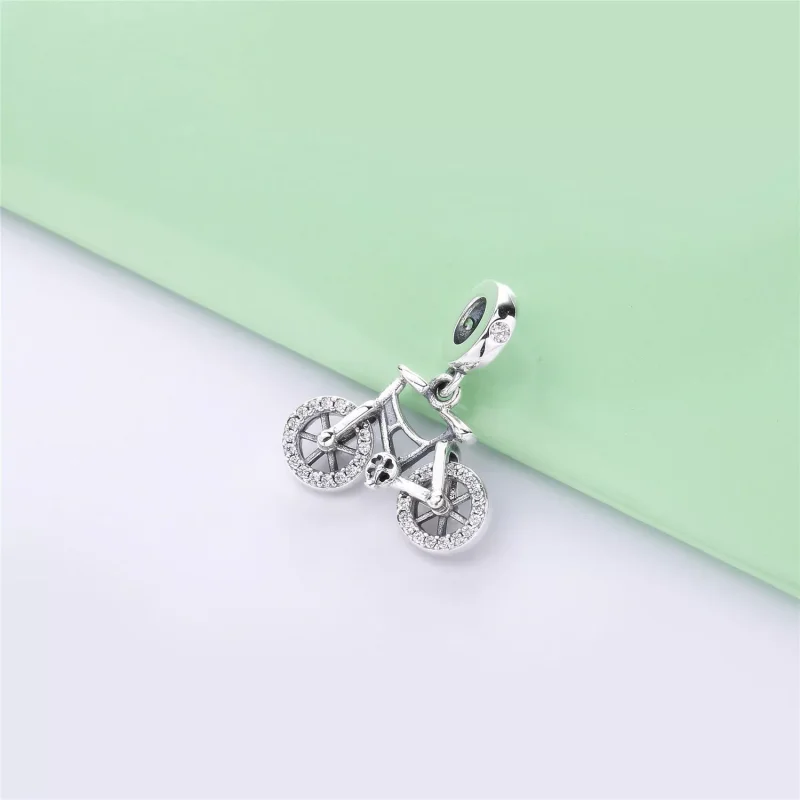 (bild till) PANDORA Brilliant Bicycle Hängberlock 797858CZ - View 2