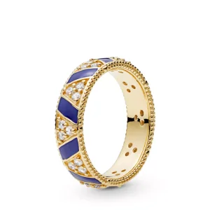 (bild till) PANDORA Exotic Stones & Stripes Shine Ring 168057CZ
