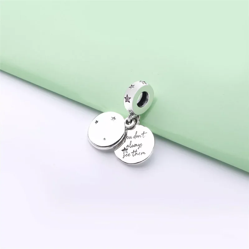(bild till) PANDORA Forever Sisters Hängberlock 798012FPC - View 4