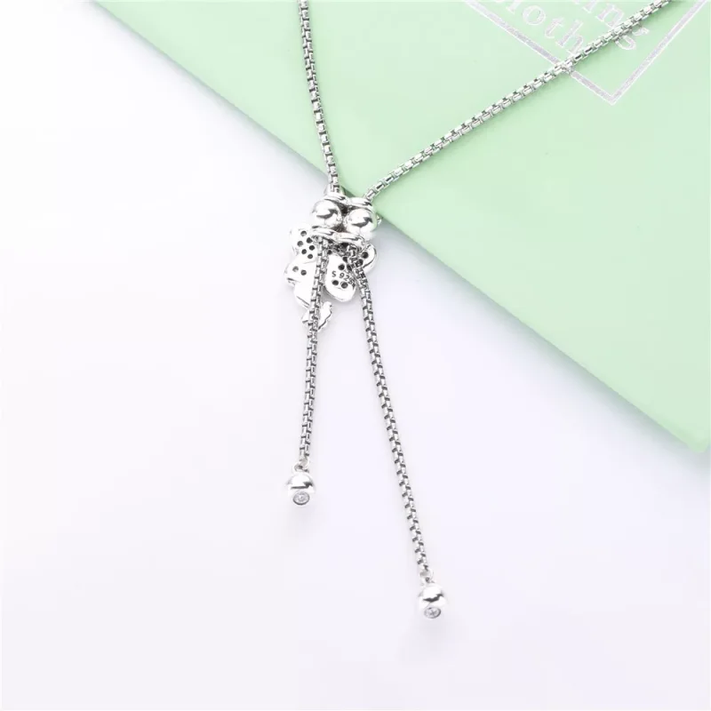(bild till) Pandora Halsband Bländande Och Dansande Fjärilar - 397911Cz - View 3
