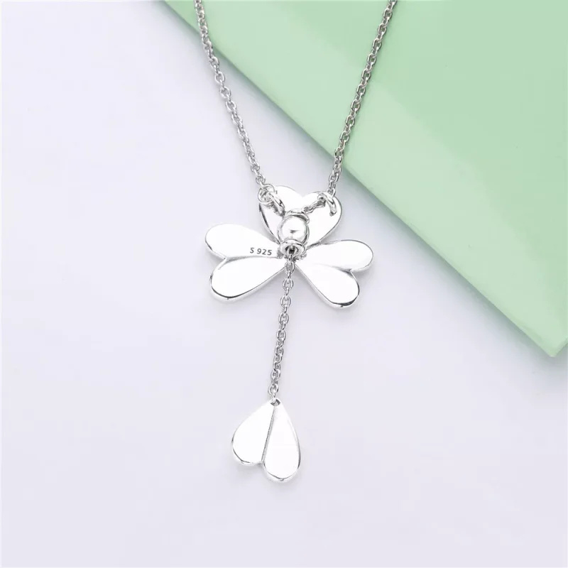(bild till) Pandora Halsband Lycklig Fyrklöver - 397925 - View 3