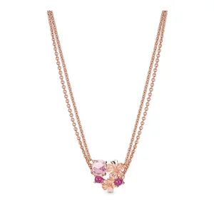 (bild till) Pandora Halsband Persikoblomma Blomma 14 Karat Roséguld - 388101Ncc