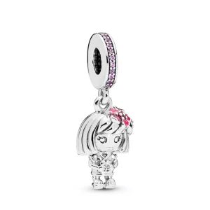 (bild till) Pandora Hängberlock Kinesisk Blomma Flicka - 798114Ssp